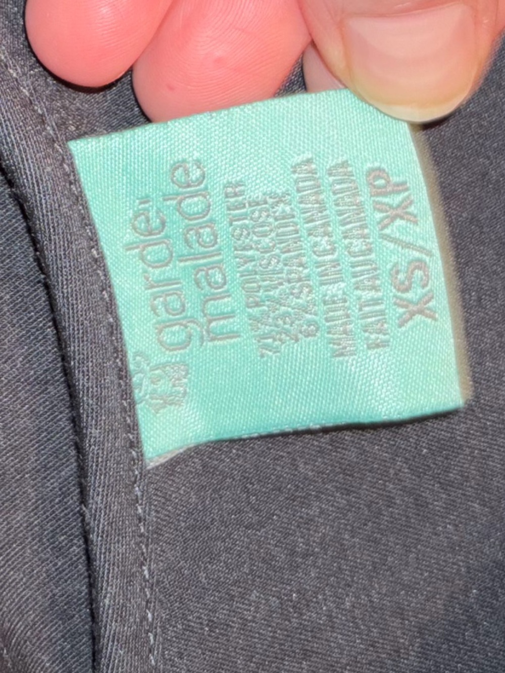 Garde malade Women's charcoal Scrubs - Picture 7 of 9
